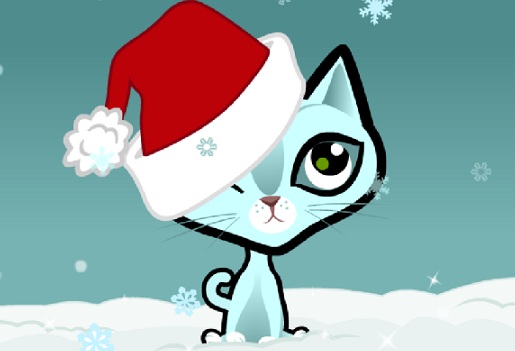 Kitty Kitty Christmas Hat